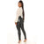 Autumn/Winter Women High Stretch Leather Pants