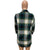 Winter Plaid Long Sleeve Jacket