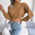 Fall Winter Casual Crop Knitting Sweater