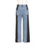 Patchwork Three Stripes Wide Leg Denim Pants